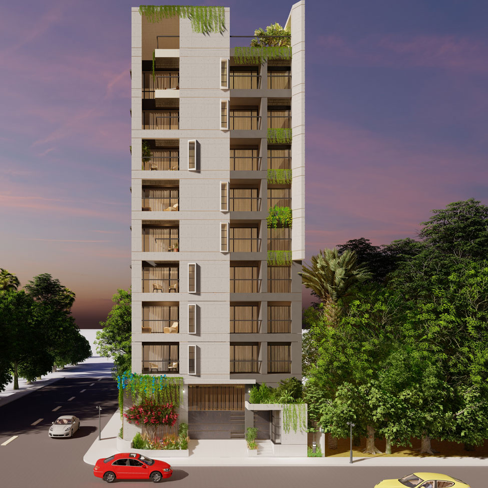 Exclusive apartments at Jolshiri abashon