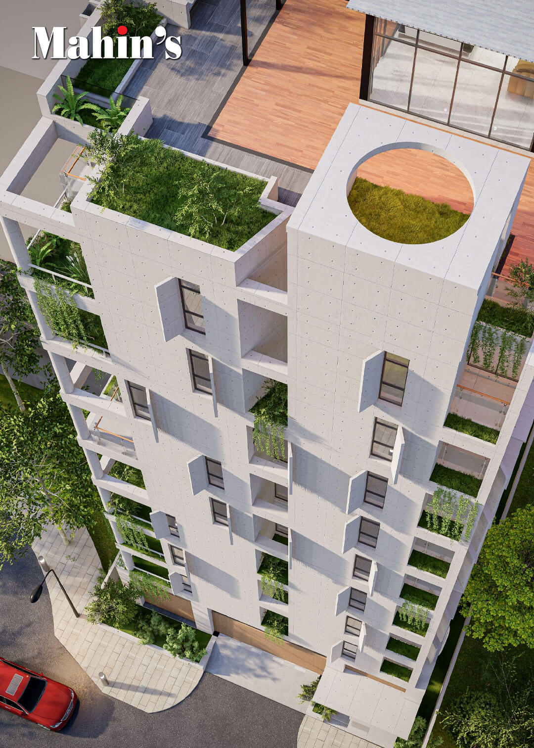 Exclusive apartments at Jolshiri abashon