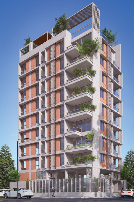 Exclusive apartments at Jolshiri abashon